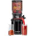 Cold Press Juicer – 6.5" Extra Large Feed Chute Fit Hands-Free Electric Masticating Juicer Machine, 350W Slow Masticating Juicer Machine for Whole Fruit and Vegetables – Easy Cleanup & Assembly.