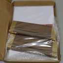 LIANHELILAI Acrylic Sign Holder 8.5 x 11 Inch with Wood-Color Base, Stable Tabletop Display Frame for Menu Flyer Photo, Clear Vertical Stand for Restaurant/Hotel/Office/ Exhibition  Easy Use, 2 Pack