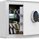 Goldenkey 1.6 Cu.Ft Luxury Fingerprint Safe, Biometric Jewelry Safe Box