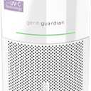 GermGuardian Airsafe+ HEPA Air Purifier for Home, Large Rooms Up To 1043 Sq. Ft. with HEPA Air Filter, UV-C Light & Air Quality Sensor, AC3000W, White