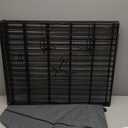 PETIME Foldable Metal Dog Exercise Pen/Pet Puppy Playpen Kennels Yard Fence Indoor/Outdoor 8 Panel 24" W x 30" H with Bottom Pad (with Bottom pad, 8 Panels 30" H)