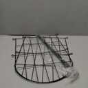 26 Pack Decorative Garden Fence, 22in X 28ft Arched No Dig Fence Border, Garden Edging Border, Rustproof Metal Animal Barrier with Ground Stake for Dog, Rabbit, Outdoor Yard Patio Decor