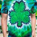 MAIHUN Mens St Patricks Day Shirts St Paddys Four Leaf Clover Shirt Shamrock Irish Holiday Tshirt (Green, L)