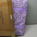 American Mahjong Tile Set, 166 White Tiles Mahjong Set, 4 Transparent All-in-One Racks/Pushers, Complete Game Set with Purple Printed Carrying Bag