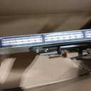 ASPL 49 inch Low Profile Rooftop Emergency Strobe Lights Bar Flashing Warning Security Traffic Advisor Hazard/Full Aluminum/Take Down & Alley Light for Trucks Tow Construction Vehicles (Amber)