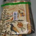 Floral Linen Long Table Runner 71 Inches Long,Luxury Vintage Rustic Italian Home Decor,Decorative Runner Table Cloth for Coffee & Dining Table and Living Room,12"x71" - Seville