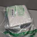 Goodluck 300-Piece Disposable Dinnerware Set for 50 Guests - Silver Plastic Plates, Salad Plates, Cutlery & Cups for Parties & Weddings