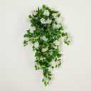 Nearly Natural 41in. UV Resistant Artificial Hydrangea Hanging Plant (Indoor/Outdoor) - Set of 2
