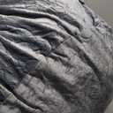 EDUJIN Large Bean Bag Chair, Memory Foam Bean Bag Chairs for Adults with Filler Included, Ultra Soft Dutch Velvet Fabric, Bean Bag for Living Room - 3 Foot, Dark Grey