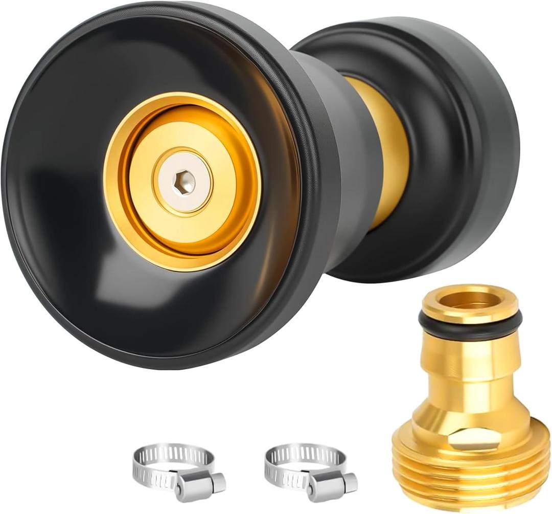 Brass High Pressure Nozzle, for Garden, Car & Floor Cleaning
