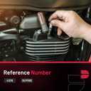 BDFHYK 4339 Spark Plugs Compatible with Can-Am Compatible with KTM for Husaberg for BMW Universal Motorcycle Spark Plugs Replacement for DCPR8E Set of 3