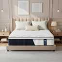 Twin Hybrid Mattress, 12 Inch Medium Firm Pocket Spring Mattress, Pressure Relief