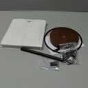 Dahey Metal Claw Clip Organizer Holder Stand Storage Display Hair Accessories Bedroom Bathroom College Dorm Room Decor for Women and Girls, Brown