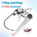 Vurkcy Front Left Driver Side Power Window Regulator with Motor Compatible with Ford Ranger 1993-2011, Replacement OEM 741-831