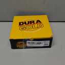 Dura-Gold Premium 400 Grit 6" Gold Sandpaper Discs, No Hole Pattern Dustless, Box of 41 pieces Hook & Loop Backing for DA Sander, Finishing Coarse Sanding Abrasive Automotive Paint, Woodworking Wood, Metal