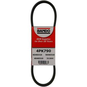 Bando USA 4PK790 OEM Quality Serpentine Belt, 3pcs
