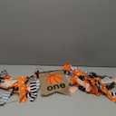 WAOUH Basketball Highchair Banner - High Chair Banner for 1st Birthday, Cake Smash Photo Prop, Fabric Rag Garland
