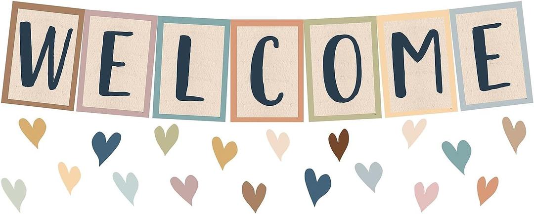 Teacher Created Resources Everyone is Welcome Welcome Bulletin Board (TCR7117), 13" x 2"