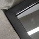 ZMYCZ Arched Wall Mounted Mirror, Black Wall Mirror, Arched-Top Bathroom Mirror, Farmhouse Mirrors, Windowpane Metal Frame Mirror, Long Hanging Mirrors for Living Room or Bedroom (30"x20")