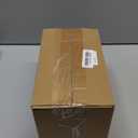 Black Acrylic Tissue Box, Compatible with Kleenex Flat Facial Tissues, for Bathrooms, Bedrooms, Offices & Desks