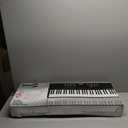 RockJam Compact 61 Key Keyboard with Sheet Music Stand, Power Supply, Piano Note Stickers & Simply Piano Lessons