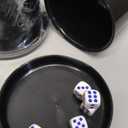 5pcs Dice Game Professional Dice Cups Stacking Cups Game Poker Dice Cups with Lid Play Set Sieve Cup Bar Craps Toy D6 Box Stacking Cups Dice in a Cup Plastic Cup Set