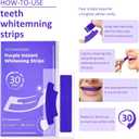 Teeth Whitening Strips kit - Enamel Safe for Whiter Teeth - Whitening Without Sensitivity - Fast Acting for Removing Stains from Coffee, Wine and Smoking (14 Strips, Mint)