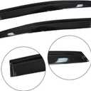 Window Visors Sun Rain Guards - Window Deflectors for Car 4-Pack Vent Shade Deflector Replacement for Altima 2013-2018