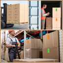 100 Pieces 3x6 inch Large Plastic Shipping Tags with String Heavy Duty Waterproof Hang Tags with String Attached Writable Wire Tags Labels for Luggage Garage Inventory Car Parts (Orange)