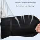 Back Brace for Lower Back Pain - Adjustable Lumbar Support Belt for Men & Women with 5 Metal Stays, for Sciatica, Herniated Disc,Scoliosis,Back Support Belt M(29-34Inch)