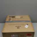 LEDIARY 26 inch Fandelier Caged Ceiling Fan with Light, Bladeless Ceiling Fan with Remote, Farmhouse Fan Lights Ceiling Fixtures for Kitchen, Bedroom, Outdoor(6 Speed, Timing)-Black