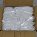 3" x 8" Long Zip Bags, 1000 Pack, Clear Plastic Reclosable Zip Baggies, 2 Mil Thick, Resealable Poly Bags for Packaging Insence, Necklaces, Jewelry & Office Supplies. GPI