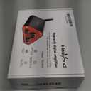 Bluetooth Stereo Amplifier 50W+50W 2.0 Channel HiFi Audio Amp with Bass and Treble Adjustment for Home Theater Speakers