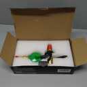 RX WELD Helium Tank Regulator Latex Balloon Filler Valve, CGA-580 Tank, Dual Latex And Foil Ballon Inflator (With Auto Foil Balloon Shut Off Valve)