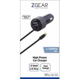 8 PIN 3.1A DUAL CAR CHARGER