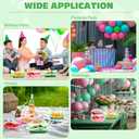 Blushtier 50 Pcs Green and Pink Party Decoration Pink and Green Food Trays Deli Paper Disposable Food Boats for Witch Easter Princess Themed Birthday Party Supplies, Serving 50 Guests