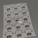 53 Pcs Christmas Face Stickers for Crafts Ornaments Large 5 Inch Small 3 Inch Vinyl Faces Eyes Pitcher Transparent Decals for Glass Drinking Cups Wood Decorations Balls Party Supplies (Face53)