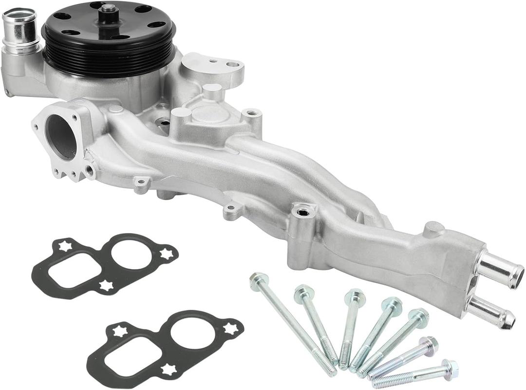 AULINK 12685257 Engine Water Pump For Cadillac Escalade 2015-2020, For Chevrolet/Chevy Silverado 2014-2018, Suburban 2015-2020, Tahoe 2015-2020, For GMC Sierra 1500 2014-2018, Yukon XL 2015-2020