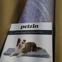PELZIN Stoutwool Indestructible Dog Bed - Fluffy Chew Proof Dog Crate Pad - Tough Kennel Pad for Aggressive Chewers - Washable, Ideal for Jumbo Breeds & Fits 54-Inch Crate - 53"x35", Jacaranda