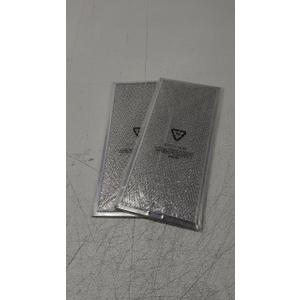 Microwave Filter Replacement 13.3" x 5.85" WB06X10596 GE Microwave Filter Fits Whirlpool Maytag Samsung - Aluminum Mesh Grease Screen - Filters Air Entering Over the Range Oven Vent Fan (2 Pack)