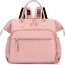 LORADI Large Diaper Bag Tote, 14 Pockets Stylish Baby Bag with Stroller Clips and 3 Insulated Pockets, Baby Shower Essentials