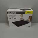 King Size Air Mattress Inflatable Bed,Blow Up Mattress with Pillow,Black