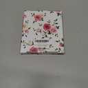 KY&BOSAM Butterfly Suncatchers Precious Grandmother Stained Glass for Windows Hangings Wind Chimes with Pressed Flower Wings and Heart Charm Birthday Gifts for Grandma Mother`s Days Christams