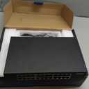 YuanLey 24-Port 2.5G Ethernet Switch, Unmanaged 2.5Gbps Network Switch with 242.5G RJ45 Ports, 120Gbps Switching Capacity, Fanless Metal Design, Desktop/Rackmount 2.5G Switch for NAS, PC & WiFi 6 AP