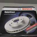 BOSCH 36010933 QuietCast Premium Disc Brake Rotor - Compatible with Select Mercedes-Benz C230, C240, C320, C350, C36 AMG, CLK320, CLK350, CLK430, E300, E320, E420, E430, SLK280, SLK350; REAR - Single