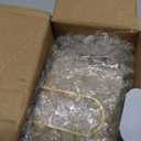 6 Pack White Marble Coaster Set with Holder Absorbent Drink Coasters Ceramic Cute Coaster Bar Dining Coffee Table Accessories Decor Gift Funny Cup Stone Modern Costers Cool Desk Beer Cork Coasters