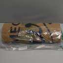 OLANLY Front Door Mat, Low Profile Welcome Doormat for Home, Stain and Fade Resistant, Easy to Clean, for Indoor and Outdoor Entrances, Porch or Entryway, 30x17 Inch, Brown