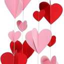 Valentine's Day Decor Love Wind Chimes Decorations Paper Heart Chandeller Ideas