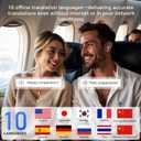 AI Translation Earbuds Real Time,3 in 1,150 Languages,Translation Headphones with Bluetooth 5.4, Audifonos Traductores Ingls Espaol for 6 Translation Modes,Long Battery for Travel,Business,Learning