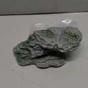 PINVNBY Basking Platform for Turtles Tortoise Dock Resin Resting Rock Reptile Habitat Climbing Ornament Floating Ledge Aquarium Decoration with 2 Pcs Suction Cups for Frogs, Newts,Lizard(3 Pcs) (Bronze)